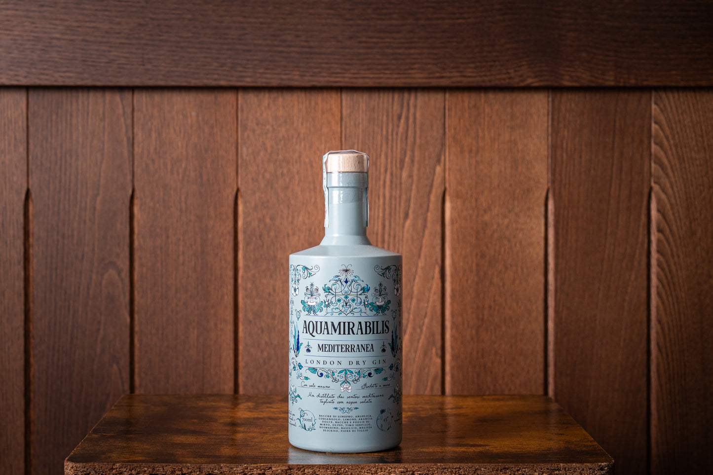 Gin artigianale acquamirabilis mediterranea