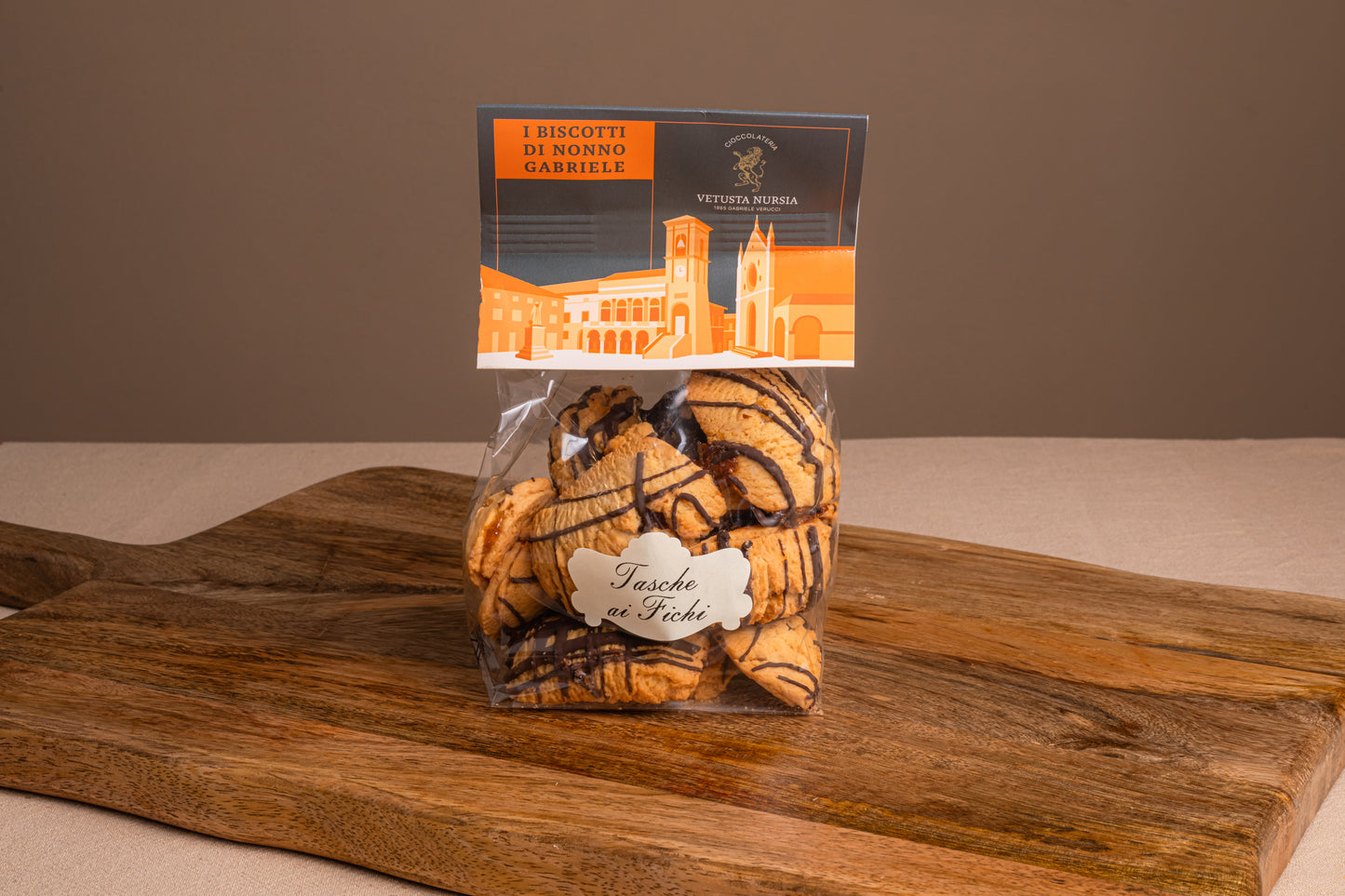 Biscotti della cioccolateria Fichi e cioccolato